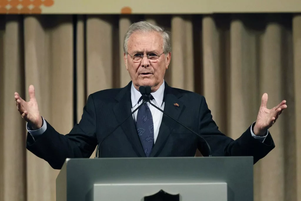 Estimated Donald Rumsfeld Net Worth: