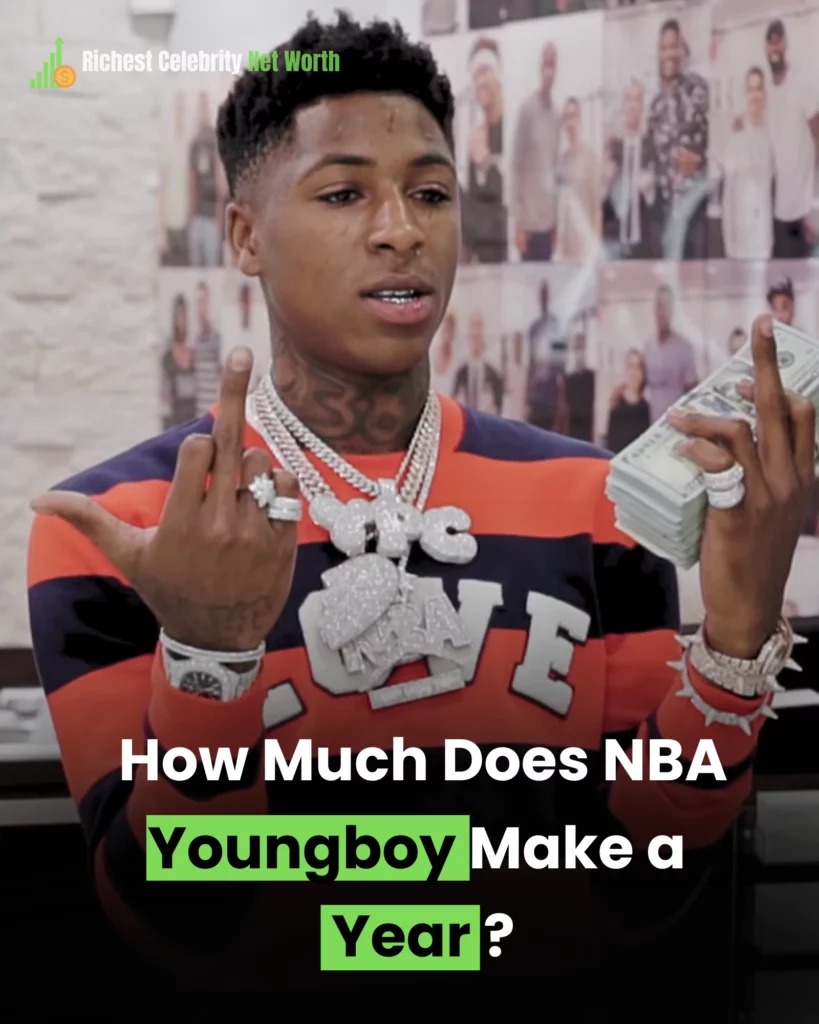 How Much Does NBA Youngboy Make a Year?