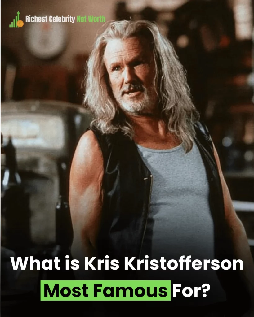 What is Kris Kristofferson Most Famous For?