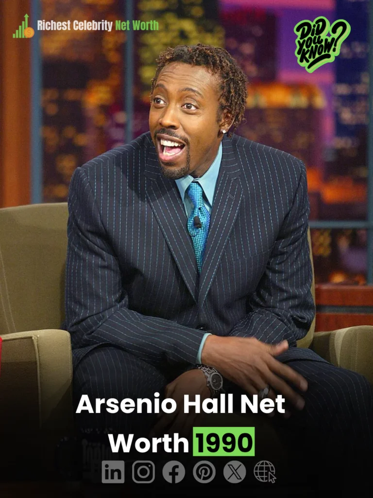 Arsenio Hall Net Worth 1990