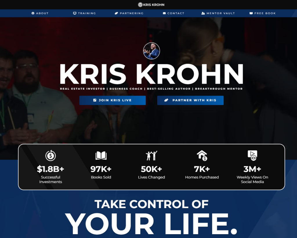 krish krohn website