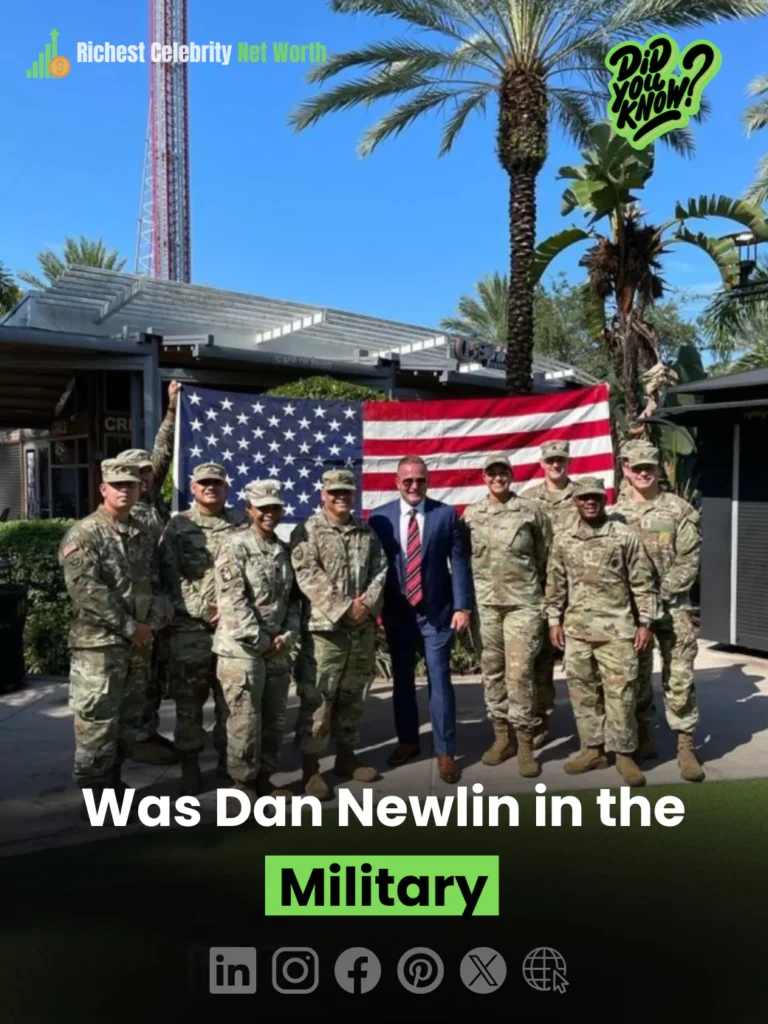 Was Dan Newlin in the Military