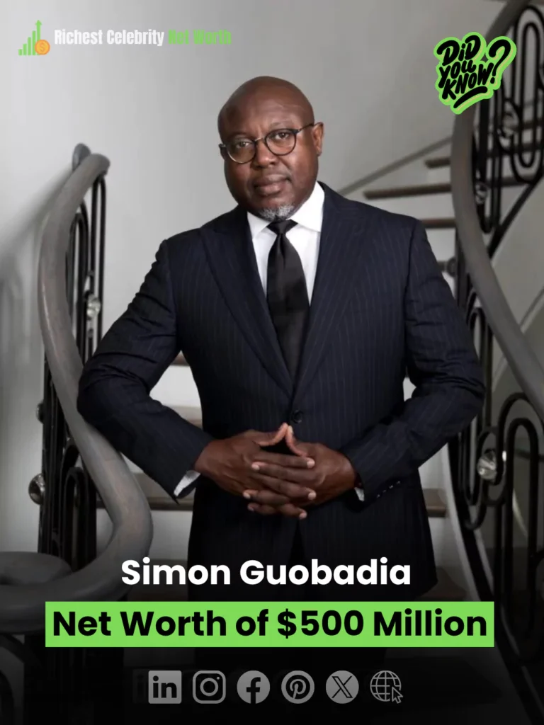 How Much is Simon Guobadia Net Worth