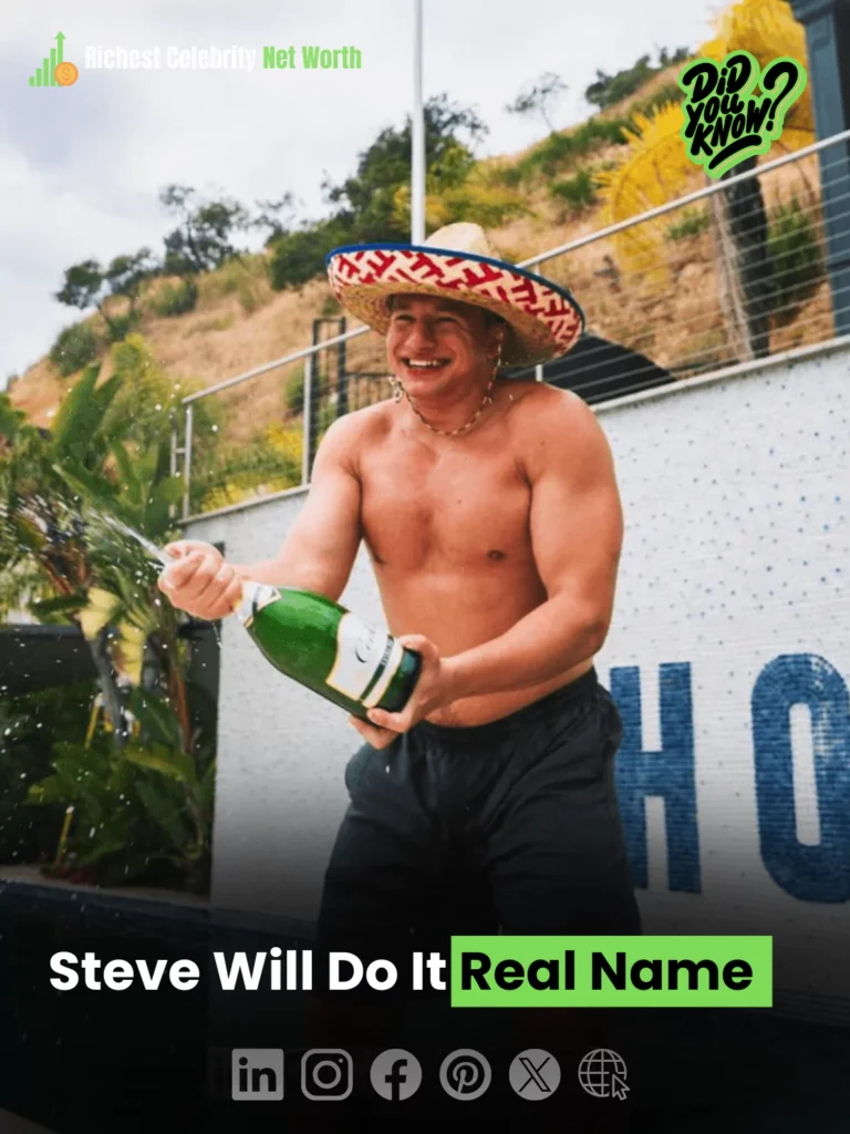 Steve Will Do It Real Name